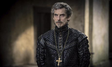 Peter Capaldi as Cardinal Richelieu in the BBC’s The Musketeers.